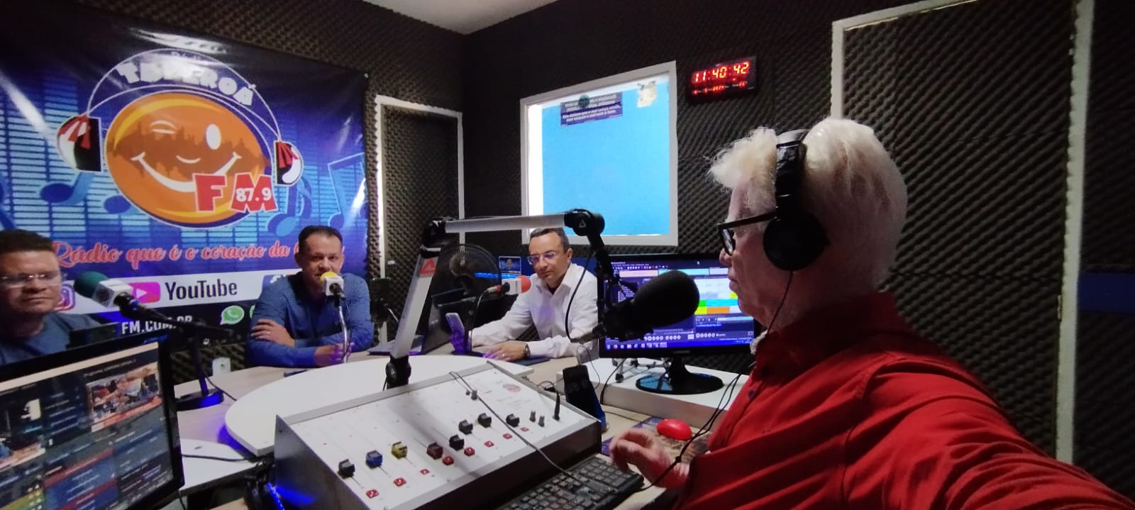 ​PSICOLOGO E PASTOR GERALDO RODRIGUES PARTICIPA DO RADIO DEBATE DA RÁDIO TAPEROÁ FM.