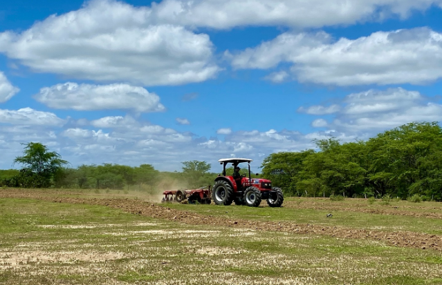 ​Secretaria de agropecuária inicia trabalhos de corte de terras para os agricultores taperoenses